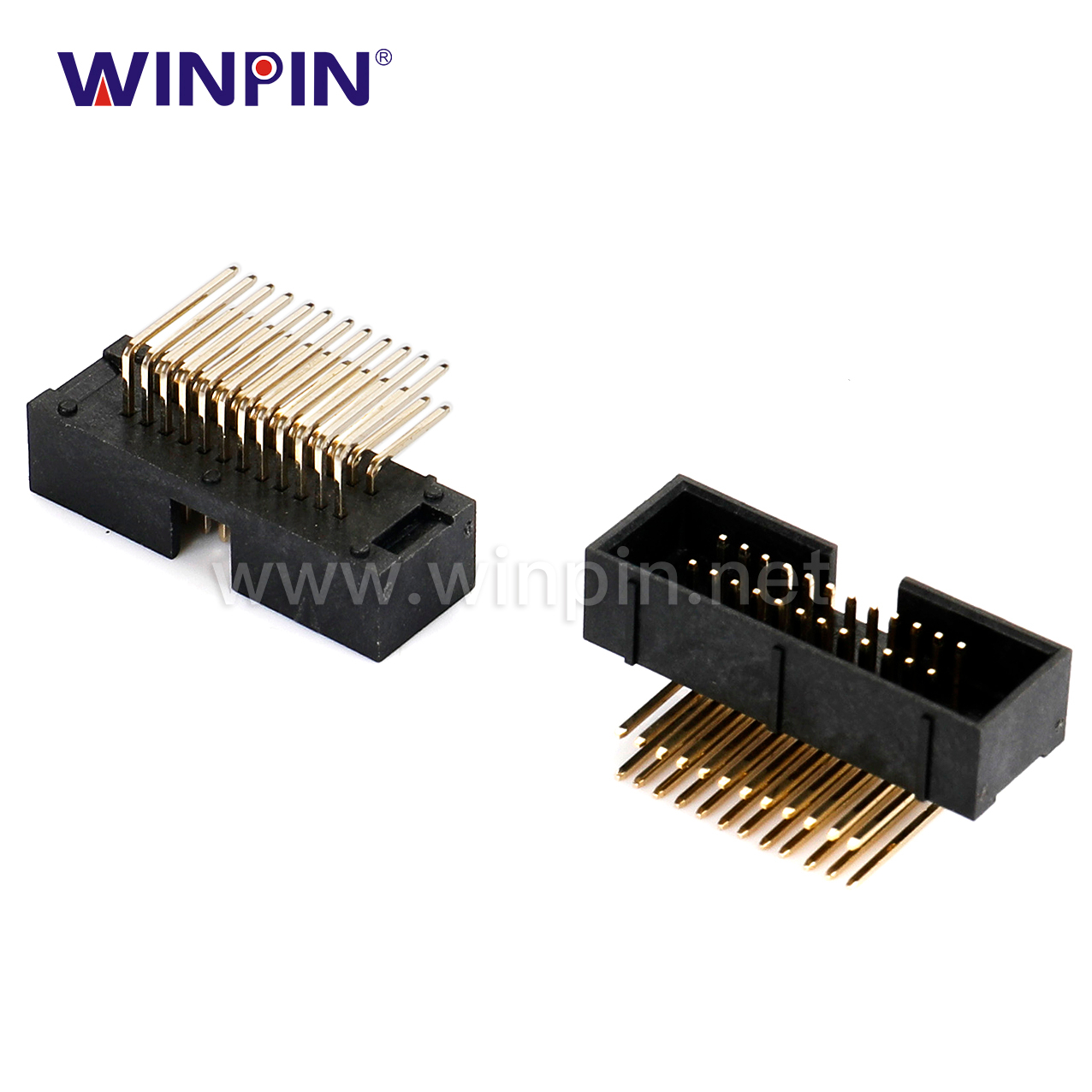 1.27简牛,H=5.6mm,双排,180°,2*12PIN，BHDR01-24