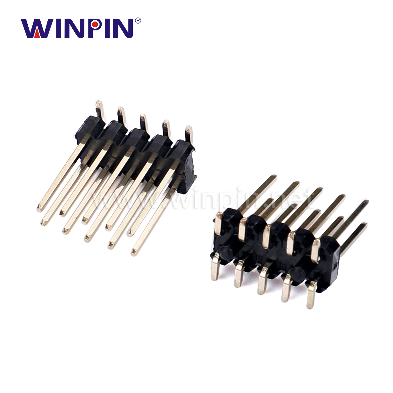 2.54mm排针 H2.5 双排 SMT 2x5Pin PHFM25-1205